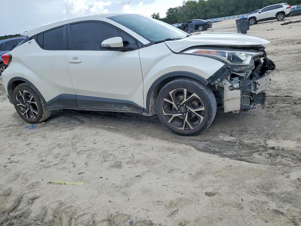 2019 Toyota C-hr VIN JTNKHMBX7K1018703 COPART salvage auction — FRONT END, Fl - Cert Of Title Slvg Rebuildable, sold $2,850 on 2026-07-14 (photo 4)