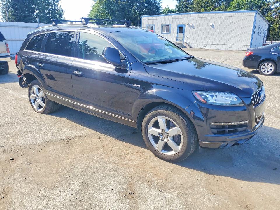 2014 Audi Q7 VIN WA1LGBFE4ED013111 COPART salvage auction — REAR END, WA - BILL OF SALE, sold $2,150 on 2026-07-06 (photo 4)