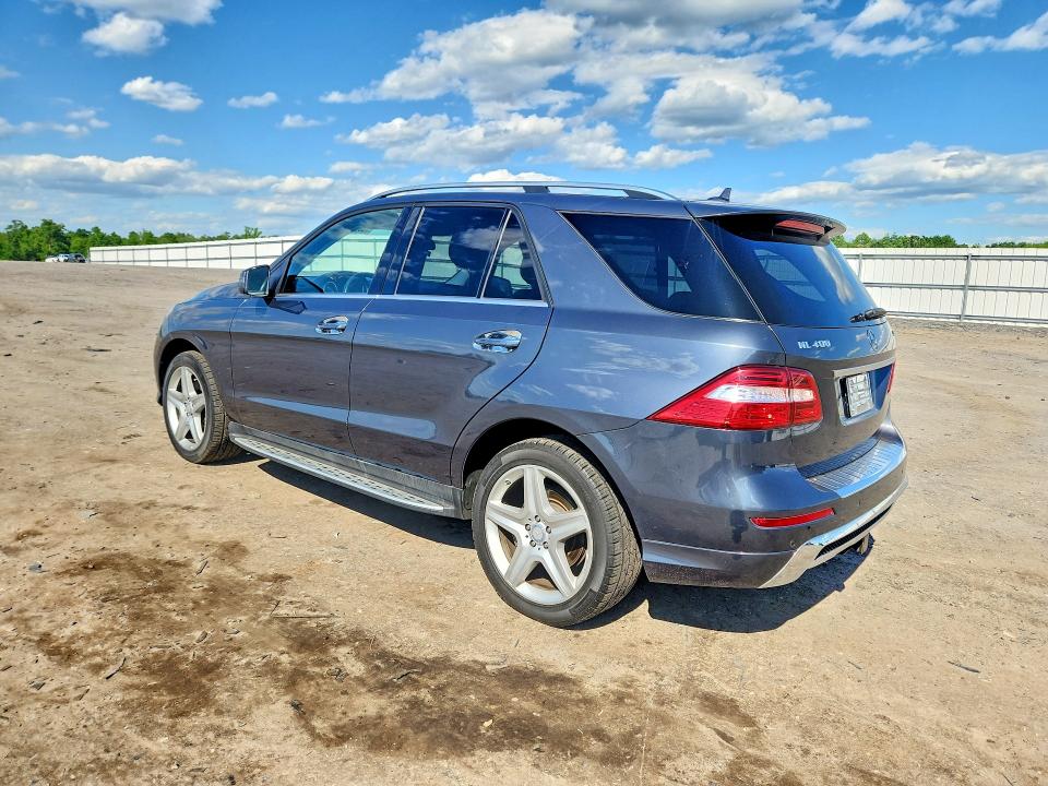 2015 Mercedes-benz Ml-class VIN 4JGDA5GB2FA496534 COPART salvage auction — MINOR DENT/SCRATCHES, VA - CERTIFICATE OF TITLE (P), sold $8,300 on 2026-07-15 (photo 2)