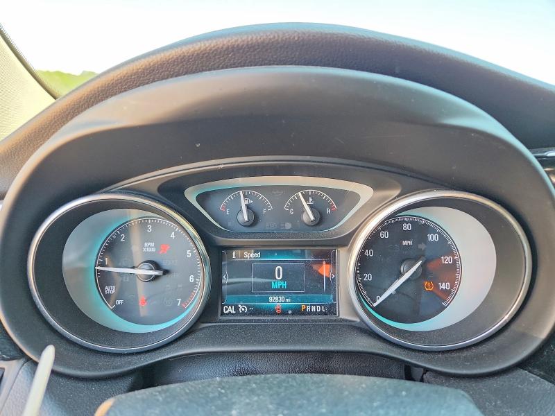 2018 Buick Envision VIN LRBFX2SA5JD058699 COPART salvage auction — FRONT END, De - Salvage Certificate, sold $1,550 on 2026-07-28 (photo 9)