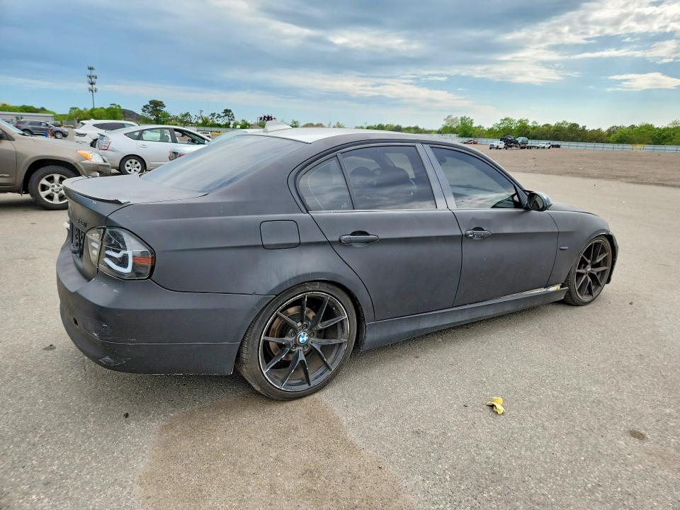 2008 BMW 3er VIN WBAVA37588NL44693 COPART salvage auction — REAR END, Wv - Salvage Certificate, sold $80 on 2026-07-08 (photo 3)