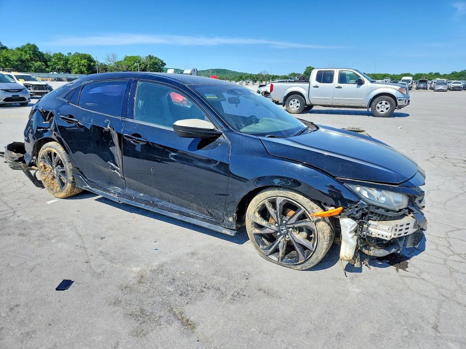 2019 Honda Civic VIN SHHFK7G41KU203441 COPART salvage auction — FRONT END, TN - SALVAGE CERTIFICATE, sold $1,600 on 2026-07-27 (photo 4)