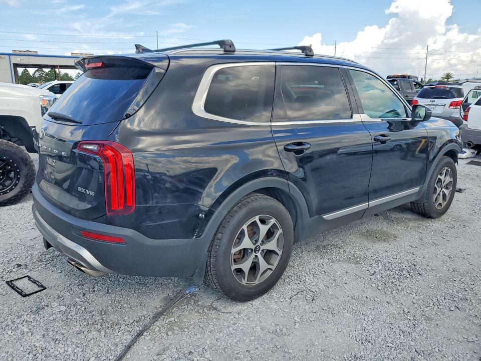 2020 Kia Telluride VIN 5XYP3DHC0LG022560 COPART salvage auction — FRONT END, Fl - Cert Of Title Slvg Rebuildable, sold $4,250 on 2026-07-10 (photo 3)