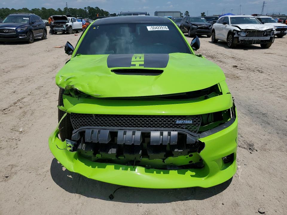 2023 Dodge Charger VIN 2C3CDXCT3PH671754 COPART salvage auction — FRONT END, Ky - Cert Of Title-Salvage, sold $9,400 on 2026-07-28 (photo 5)