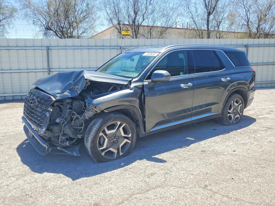 2024 Hyundai Palisade VIN KM8R44GE3RU791517 COPART salvage auction — FRONT END, Fl - Certificate Of Title, sold $13,700 on 2026-07-28 (photo 1)