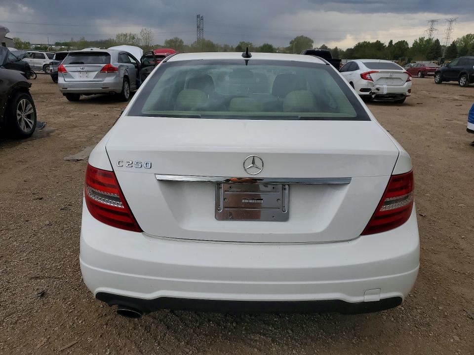 2013 Mercedes-benz VIN WDDGF4HBXDA752286 COPART salvage auction — FRONT END, Il - Salvage Certificate, sold $2,150 on 2026-07-28 (photo 6)
