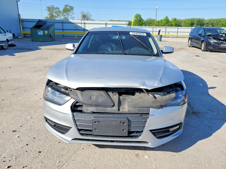 2013 Audi A4 VIN WAUBFAFL8DN044090 COPART salvage auction — FRONT END, Ia - Cert Of Title-Salvage Title, sold $2,050 on 2026-07-03 (photo 5)