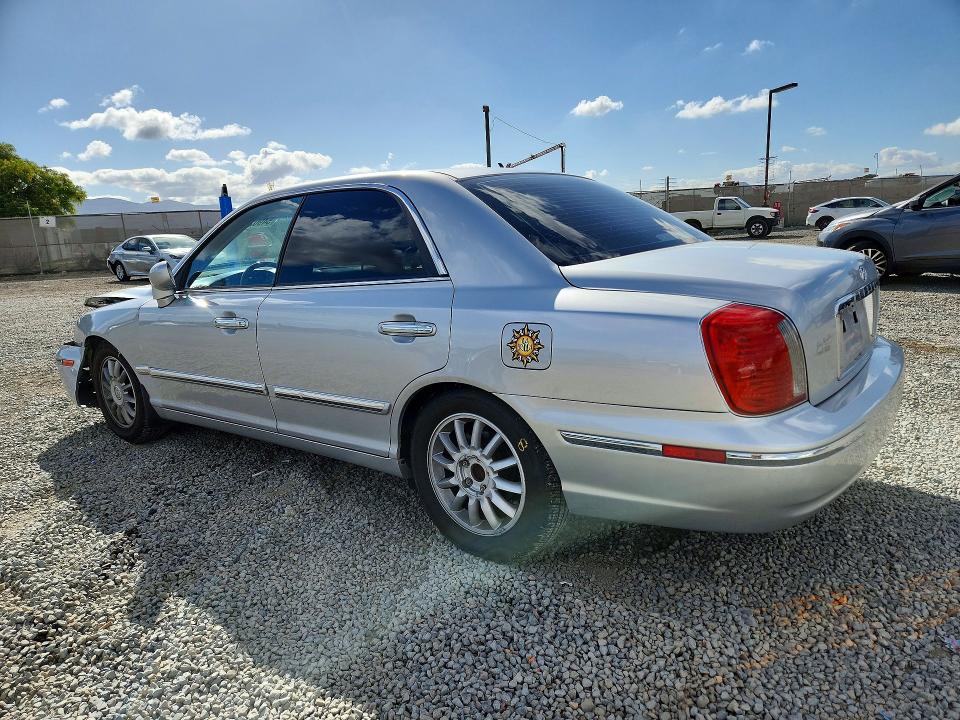 2004 Hyundai Xg VIN KMHFU45E04A320697 COPART salvage auction — FRONT END, CA - SALVAGE CERTIFICATE, sold $125 on 2026-07-31 (photo 2)