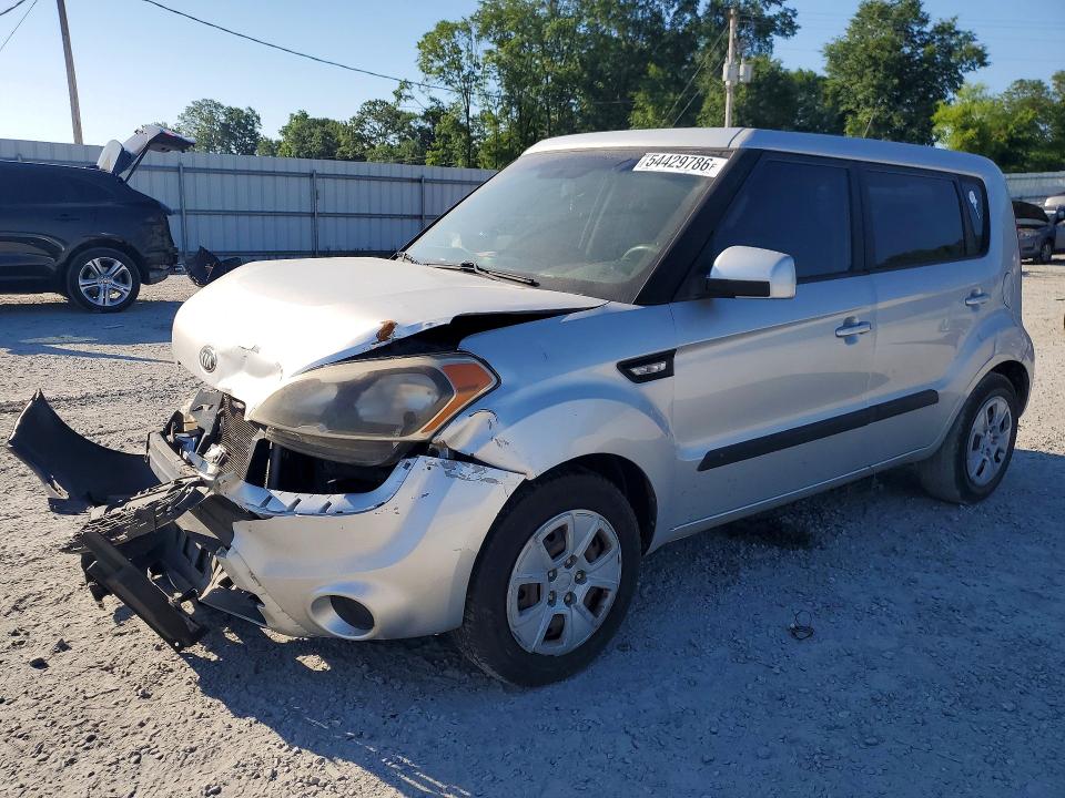 2013 Kia Soul VIN KNDJT2A56D7768449 COPART salvage auction — FRONT END, Nc - Salvage Certificate Of Title, sold $525 on 2026-07-22 (photo 1)
