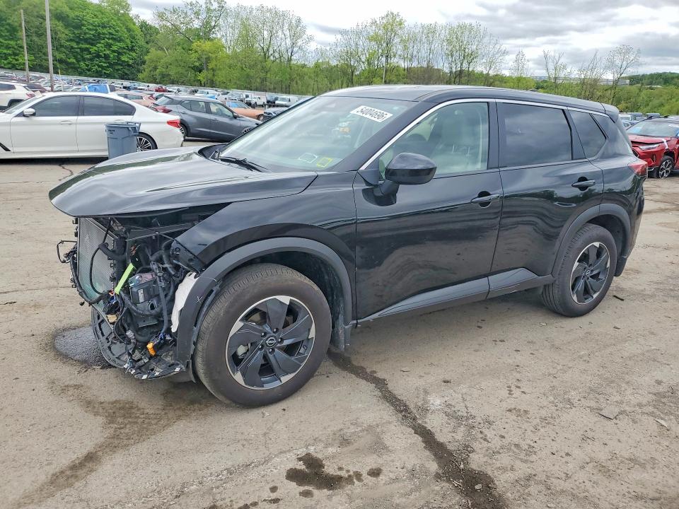 2025 Nissan Rogue VIN JN8BT3BB2SW415843 COPART salvage auction — FRONT END, Ny - Mv-907A Salvage Certificate, sold $6,900 on 2026-07-02 (photo 1)