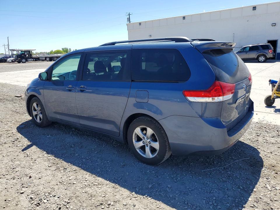 2014 Toyota Sienna VIN 5TDKK3DC5ES456380 COPART salvage auction — SIDE, Ut - Salvage Certificate, sold $3,300 on 2026-07-13 (photo 2)