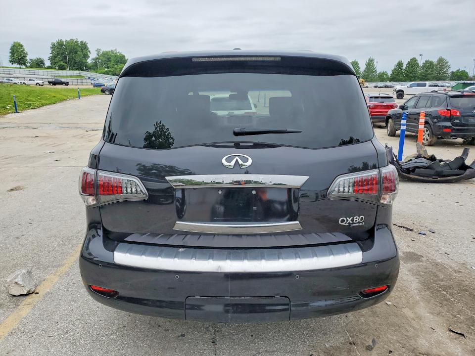 2017 Infiniti Qx80 VIN JN8AZ2NE2H9156031 COPART salvage auction — MINOR DENT/SCRATCHES, Va - Certificate Of Title, sold $6,000 on 2026-07-03 (photo 6)