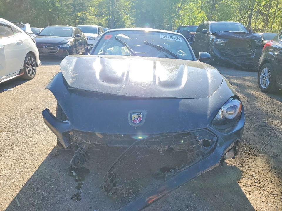 2017 Fiat 124 spider VIN JC1NFAEK3H0125121 COPART salvage auction — SIDE, On - Permit Salvage, sold $175 on 2026-07-28 (photo 5)