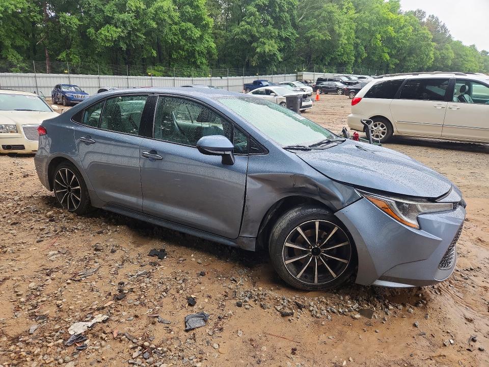 2020 Toyota Corolla VIN 5YFDPRAE5LP131592 COPART salvage auction — FRONT END, Ga - Cert Of Title-Salvage, sold $2,700 on 2026-07-31 (photo 4)