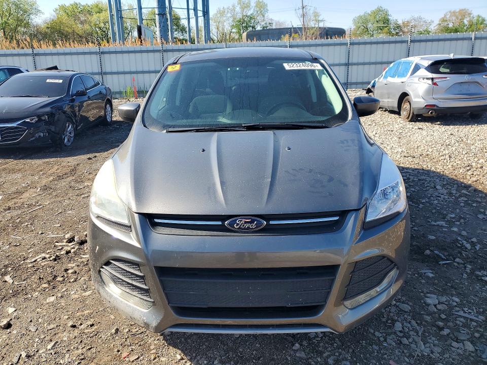 2014 Ford Escape VIN 1FMCU0GX9EUD26055 COPART salvage auction — REAR END, Il - Salvage Certificate, sold $400 on 2026-07-03 (photo 5)