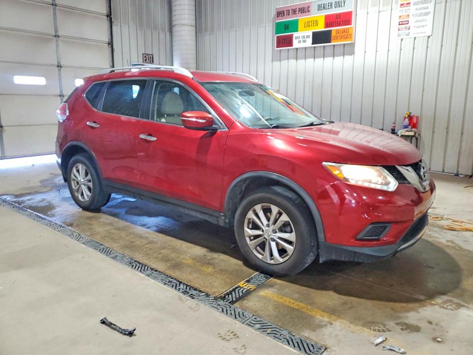 2015 Nissan VIN KNMAT2MV1FP513092 COPART salvage auction — REAR END, Pa - Certificate Of Salvage, sold $2,050 on 2026-07-09 (photo 4)