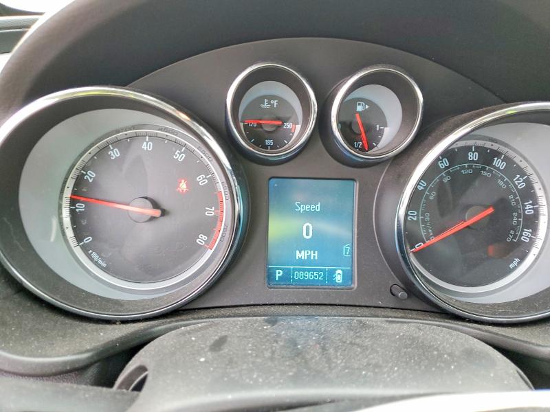 2011 Buick Regal VIN W04GV5EV4B1094957 COPART salvage auction — HAIL, Ks - Cert Of Title-Salvage, sold $1,650 on 2026-07-17 (photo 9)