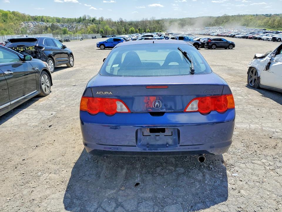 2004 Acura Rsx VIN JH4DC54834S016496 COPART salvage auction — FRONT END, Md - Cert Of Salvage > 75% Damage, sold $500 on 2026-07-17 (photo 6)