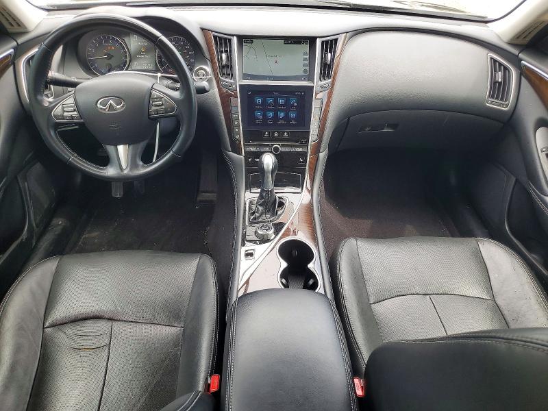 2014 Infiniti Q50 VIN JN1AV7AP5EM690843 COPART salvage auction — FRONT END, Nc - Salvage Certificate Of Title, sold $1,950 on 2026-07-24 (photo 8)