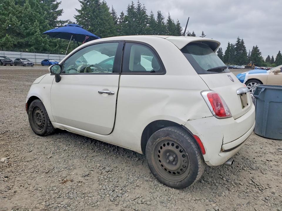 2015 Fiat 500 VIN 3C3CFFAR9FT619692 COPART salvage auction — SIDE, Wa - Bill Of Sale, sold $475 on 2026-07-10 (photo 2)