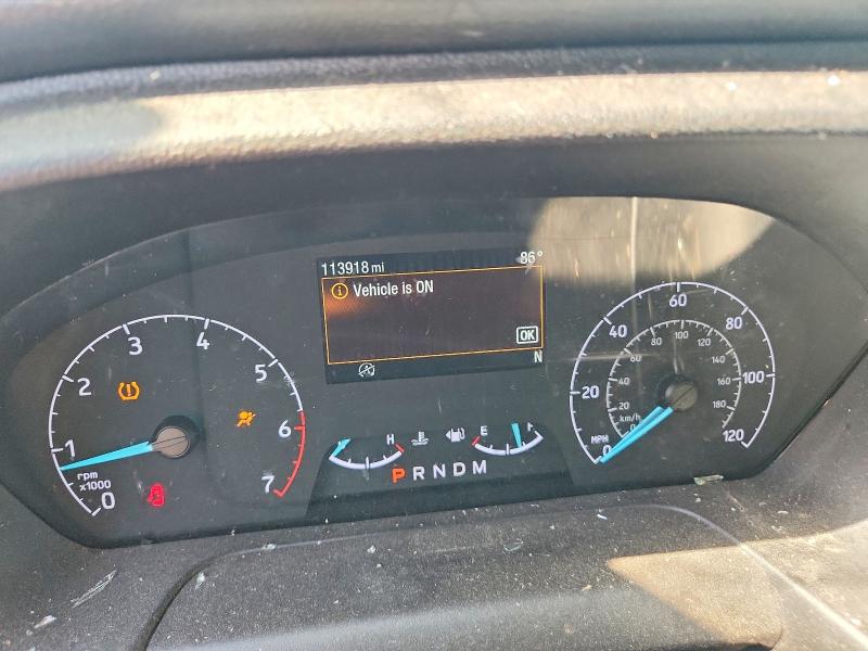 2021 Ford Transit VIN 1FTBR1CG9MKA81426 COPART salvage auction — ROLLOVER, Tx - Nonrepairable Title, sold $7,500 on 2026-07-28 (photo 9)