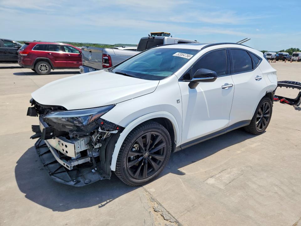 2022 Lexus Nx VIN 2T2KGCEZ3NC004095 COPART salvage auction — FRONT END, Salvage Title, sold $19,300 on 2026-07-30 (photo 1)