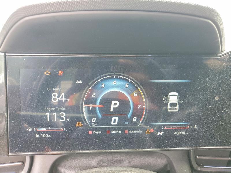 2023 Hyundai VIN KMHLW4AK5PU018592 COPART salvage auction — FRONT END, Nc - Salvage Certificate Of Title, sold $950 on 2026-07-29 (photo 9)