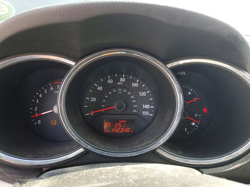 2012 Kia VIN 5XYKT4A19CG237115 COPART salvage auction — FRONT END, In - Certificate Of Title, sold $1,500 on 2026-07-07 (photo 9)