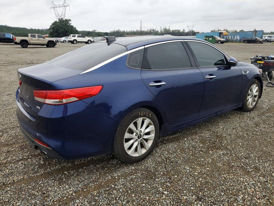 2016 Kia VIN 5XXGU4L39GG013970 COPART salvage auction — FRONT END, Ca - Salvage Certificate, sold $550 on 2026-07-24 (photo 3)