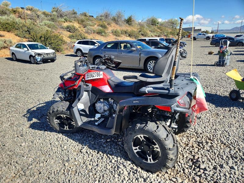 2022 Cfmoto Cforce VIN LCELDUZB6N6005947 COPART salvage auction — FRONT END, Nv - Cert Of Title-Ohv Total Loss, sold $50 on 2026-07-23 (photo 3)