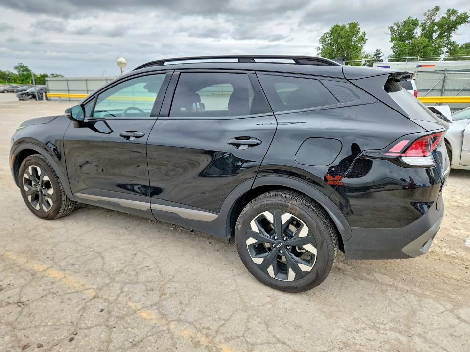 2024 Kia Sportage VIN 5XYK6CDF8RG140800 COPART salvage auction — HAIL, KS - CERT OF TITLE-SALVAGE, sold $14,000 on 2026-07-13 (photo 2)