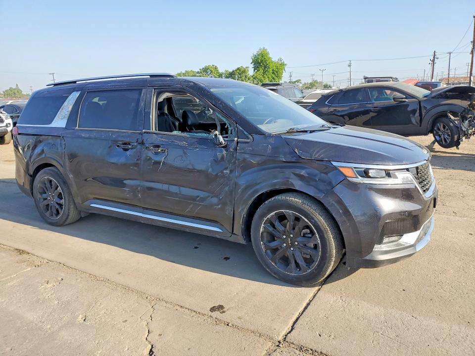 2022 Kia Carnival VIN KNDNE5H32N6084863 COPART salvage auction — SIDE, Ca - Salvage Certificate, sold $8,000 on 2026-07-29 (photo 4)