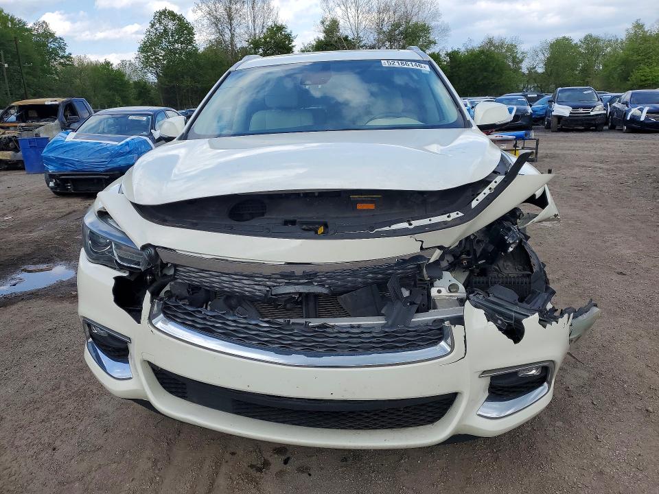 2019 Infiniti Qx60 VIN 5N1DL0MMXKC548686 COPART salvage auction — FRONT END, Pa - Certificate Of Salvage, sold $2,100 on 2026-07-27 (photo 5)