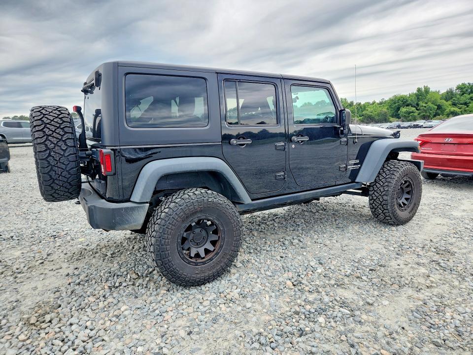 2017 Jeep Wrangler / VIN 1C4BJWDG4HL597700 COPART salvage auction — FRONT END, Ga - Cert Of Title-Salvage, sold $8,300 on 2026-07-09 (photo 3)