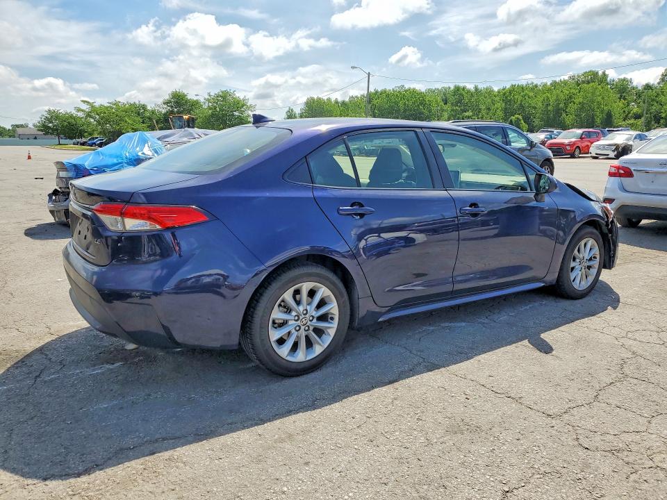 2020 Toyota Corolla VIN JTDHPRAE1LJ038879 COPART salvage auction — FRONT END, KY - CERT OF TITLE-SALVAGE, sold $4,300 on 2026-07-30 (photo 3)