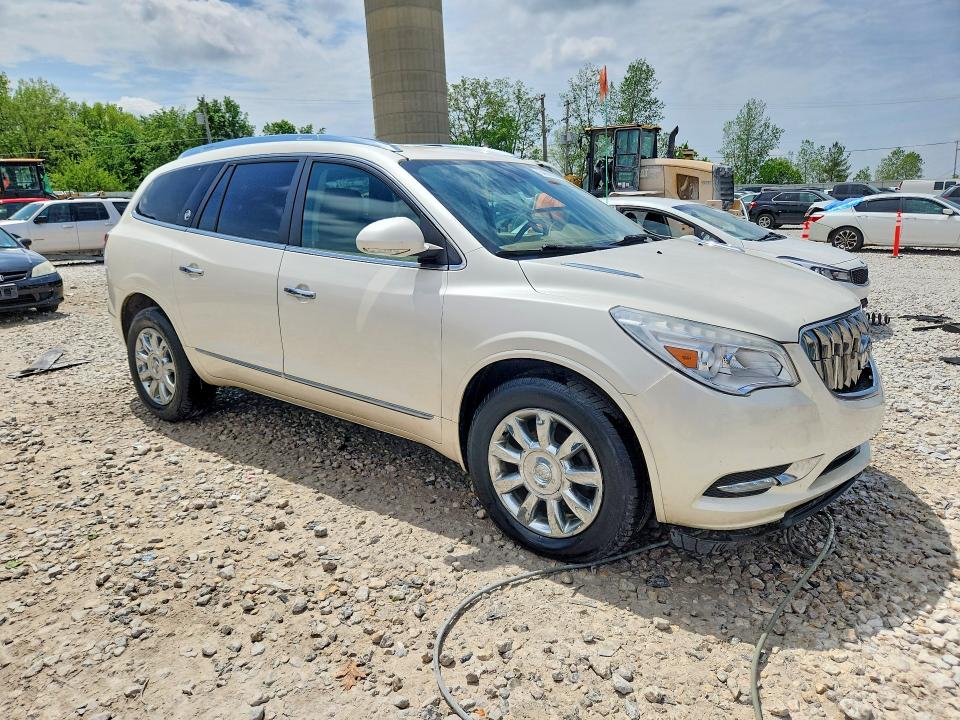 2015 Buick Enclave VIN 5GAKVCKD6FJ198910 COPART salvage auction — FRONT END, Mi - Certificate Of Title, sold $1,300 on 2026-07-02 (photo 4)