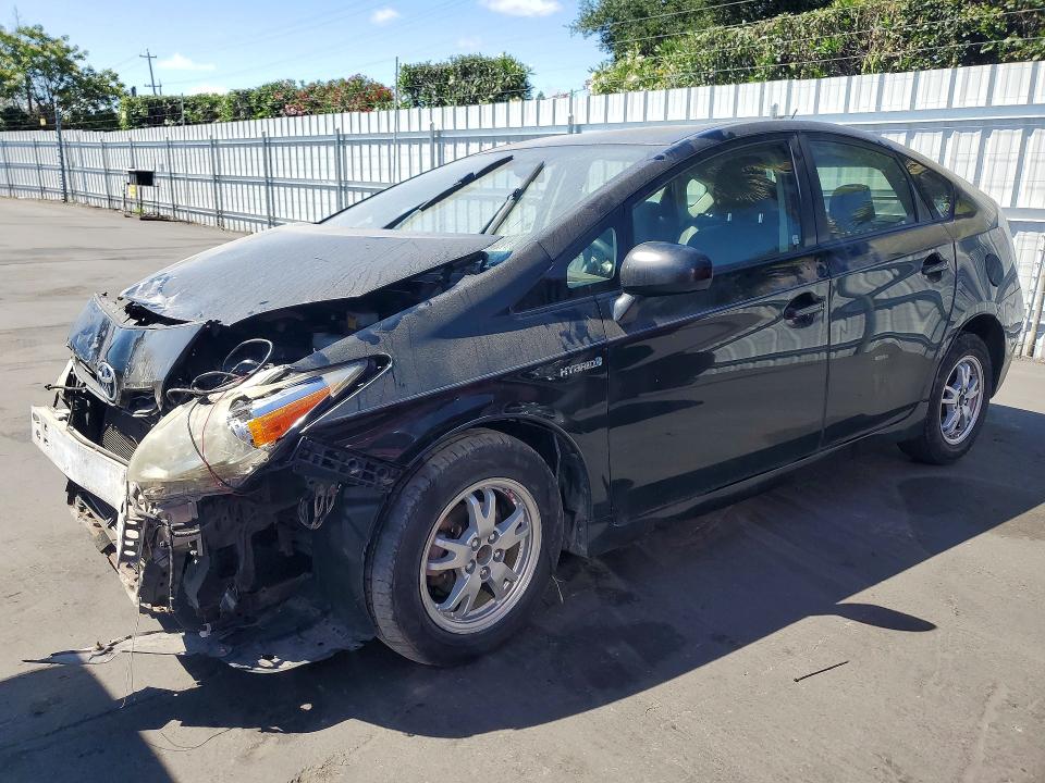 2010 Toyota Prius VIN JTDKN3DU5A0004393 COPART salvage auction — FRONT END, Ca - Salvage Certificate, sold $600 on 2026-07-09 (photo 1)