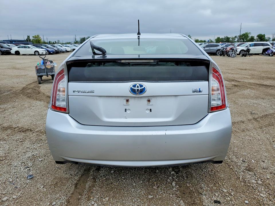2012 Toyota VIN JTDKN3DUXC5389830 COPART salvage auction — HAIL, Ia - Cert Of Title-Salvage Title, sold $1,750 on 2026-07-15 (photo 6)