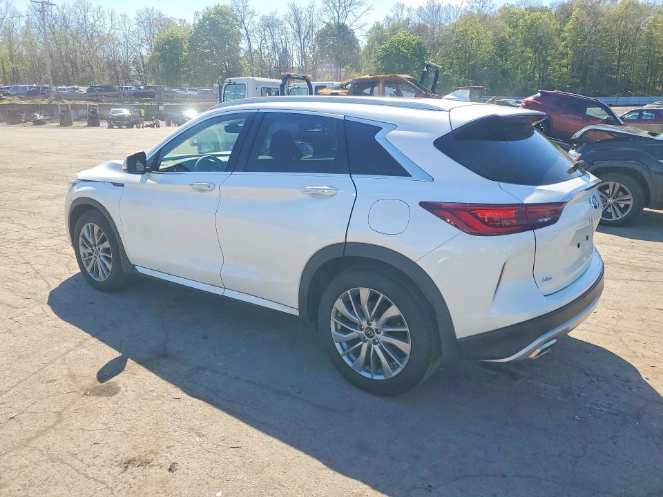 2024 Infiniti Qx50 VIN 3PCAJ5BB7RF114587 COPART salvage auction — FRONT END, NY, sold $10,000 on 2026-08-17 (photo 2)