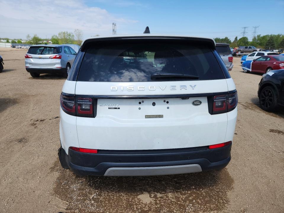 2020 Land rover VIN SALCJ2FX8LH834820 COPART salvage auction — FRONT END, Il - Salvage Certificate, sold $2,750 on 2026-07-14 (photo 6)