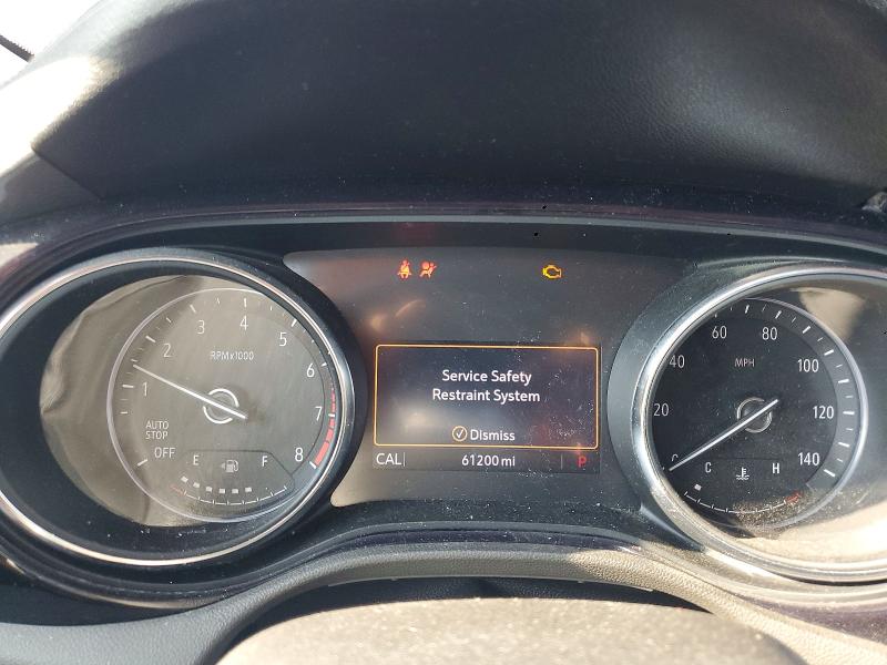 2020 Buick . VIN KL4MMBS21LB101440 COPART salvage auction — REAR END, IN - CERT OF TITLE-SALVAGE TITLE, sold $1,650 on 2026-07-07 (photo 9)