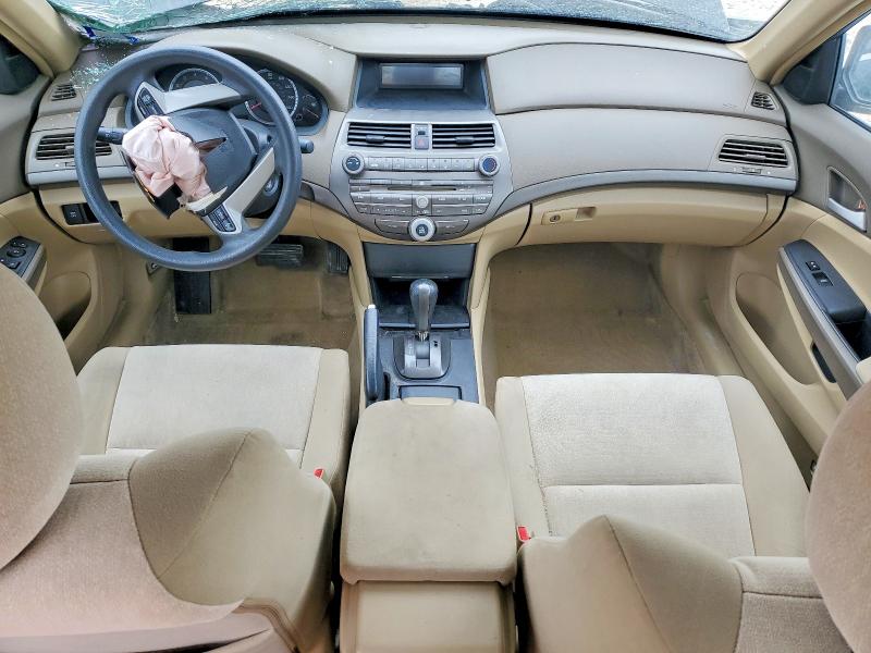 2008 Honda Accord VIN 1HGCP26408A078896 COPART salvage auction — FRONT END, TX - SALVAGE VEHICLE TITLE, sold $400 on 2026-07-03 (photo 8)