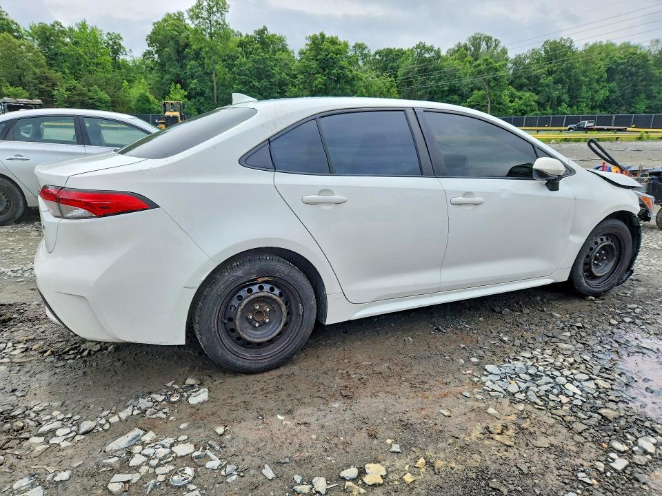 2020 Toyota Corolla VIN JTDEPRAE8LJ035206 COPART salvage auction — FRONT END, Md - Cert Of Salvage > 75% Damage, sold $3,050 on 2026-07-31 (photo 3)