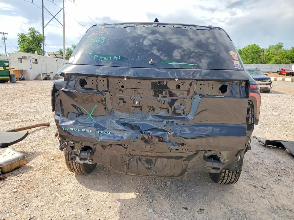 2025 Chevrolet Traverse VIN 1GNEVGRS7SJ142533 COPART salvage auction — FRONT END, Ok - Cert Of Title-Salvage, sold $11,000 on 2026-07-28 (photo 6)