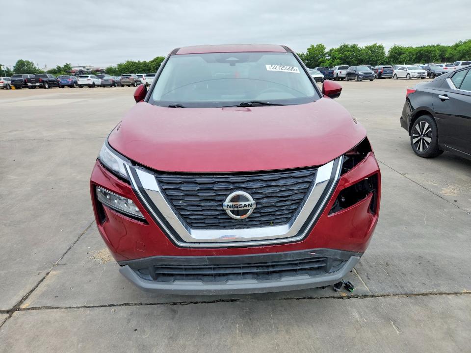 2021 Nissan Rogue VIN JN8AT3BA4MW003574 COPART salvage auction — FRONT END, TX - CERTIFICATE OF TITLE, sold $3,950 on 2026-07-23 (photo 5)
