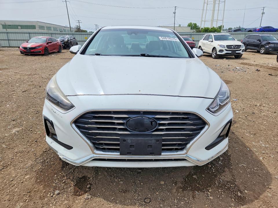 2019 Hyundai Sonata VIN 5NPE34AF9KH808568 COPART salvage auction — REAR END, Il - Salvage Certificate, sold $1,950 on 2026-07-24 (photo 5)