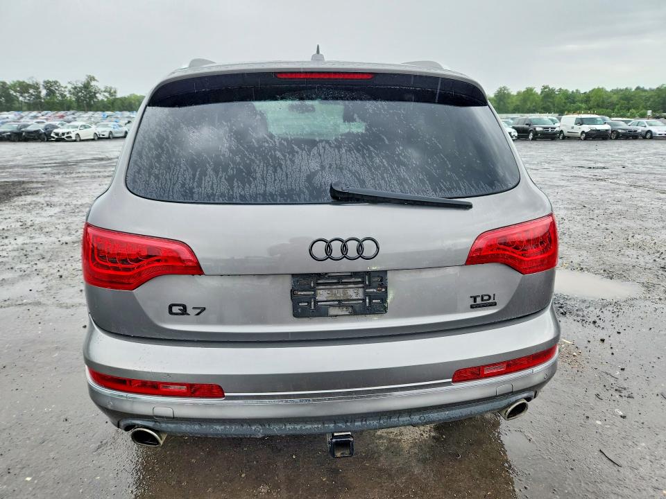 2013 Audi Q7 VIN WA1VMAFE3DD013112 COPART salvage auction — MINOR DENT/SCRATCHES, Va - Dealer Only Clean Title (P), sold $3,950 on 2026-07-29 (photo 6)
