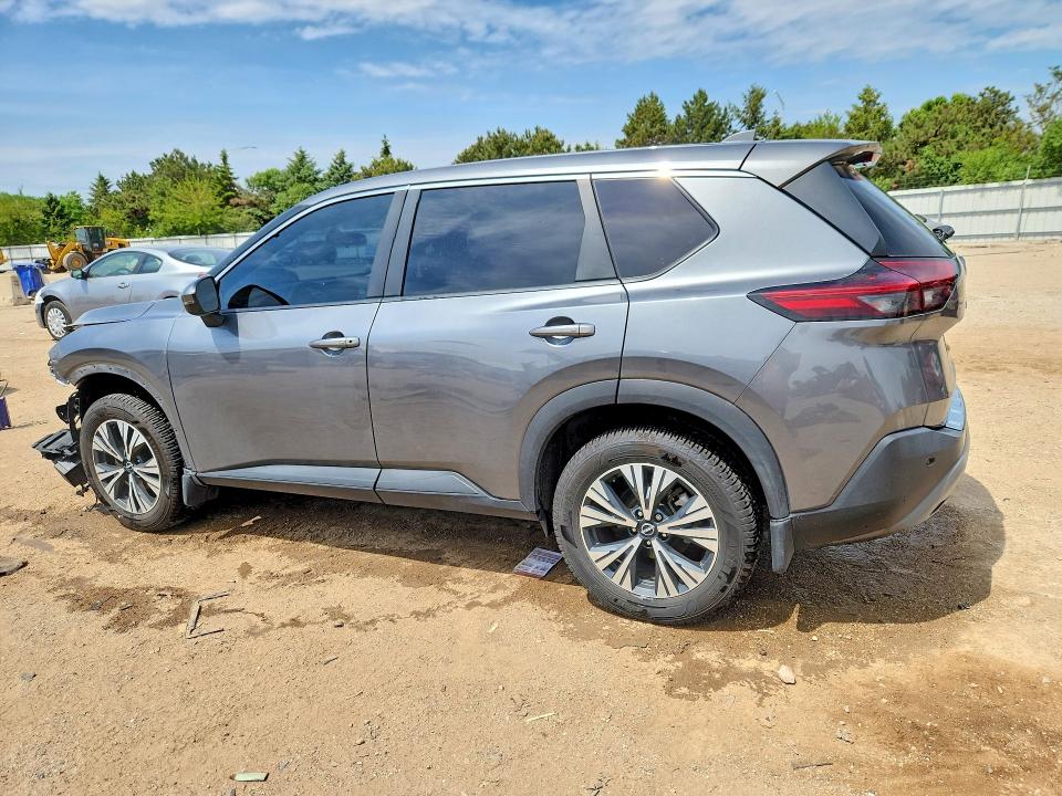 2022 Nissan Rogue VIN 5N1BT3BB5NC679104 COPART salvage auction — FRONT END, IL - SALVAGE CERTIFICATE, sold $5,700 on 2026-07-09 (photo 2)