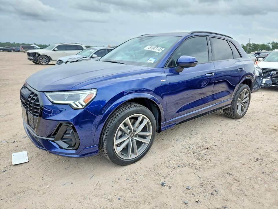 2025 Audi Q3 VIN WA1DECF32S1034017 — COPART salvage auction photo