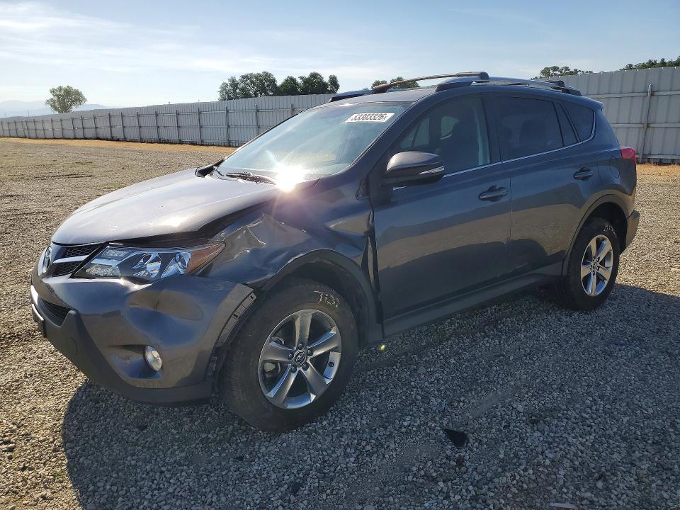 2015 Toyota Rav 4 VIN JTMRFREV0FD118422 COPART salvage auction — FRONT END, Ca - Salvage Certificate, sold $5,500 on 2026-07-17 (photo 1)